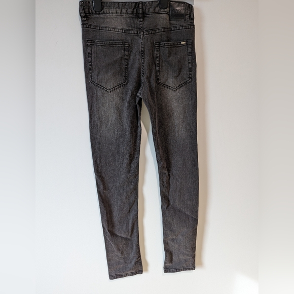 Obey Propoganda "Fight Stretch Straight Leg" Black Jeans - Picture 7 of 7